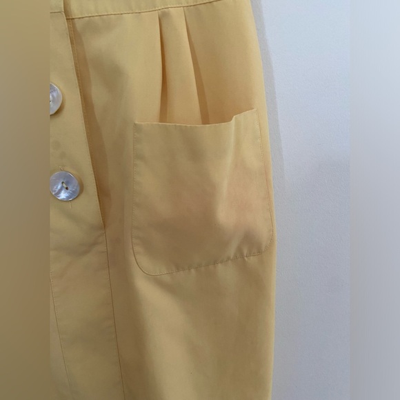 Vintage Wool Short Sleeved Button Up Dress - Picture 2 of 7